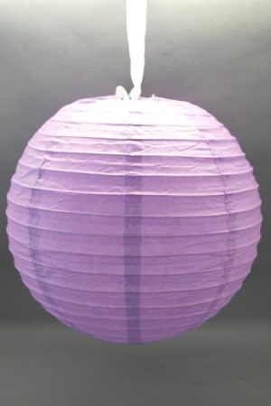 lampion gömb 40 cm-es (lila)