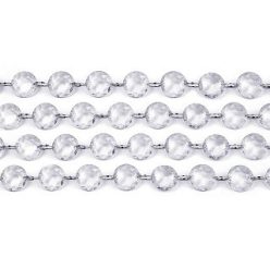 Kristály girland natúr (1 m)