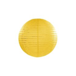 lampion gömb (30 cm) sárga