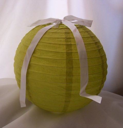 lampion gömb (30 cm) zöld