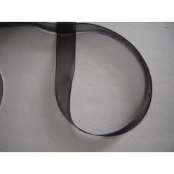 organza szalag 0,6 cm x 22,86 m,fekete