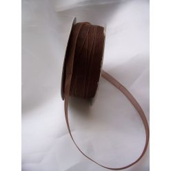 organza szalag 0,6 cm x 22,86 m, barna-044