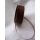 organza szalag 0,6 cm x 22,86 m, barna-044