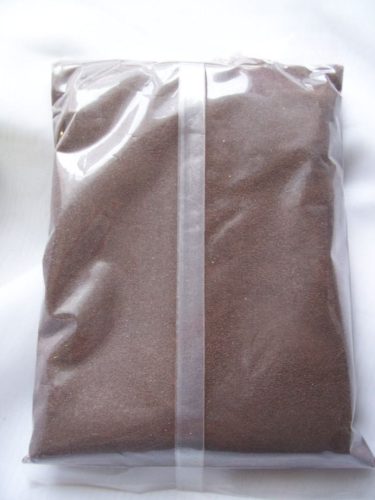 dekorhomok barna (400 gr.)- finomszemű