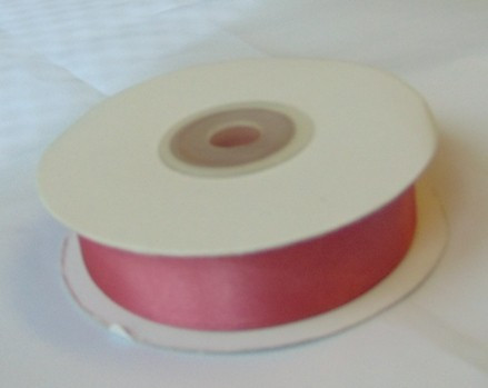 Szatén szalag vintage rózsaszín-493 - (0,6 cm *22 m)