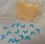 konfetti pillangó barack (50 gr.)