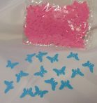 konfetti pillangó pink (50 gr.)