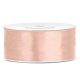 2,5 cm-s szatén szalag (22 m) barack (099)