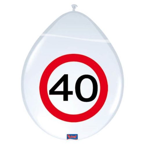 évszámos lufi 40. (6 db)