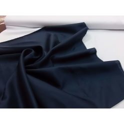   sötétkék/tengerészkék selyem dekoranyag 150 cm széles (méterre)