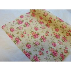 Vintage rózsás futó (30 cm x5 m)-pv-30-01