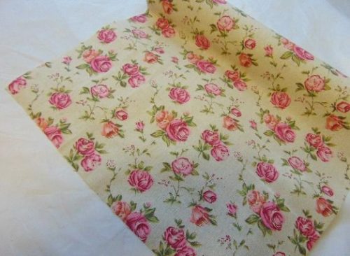 Vintage rózsás futó (30 cm x5 m)-pv-30-01