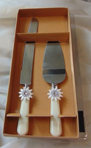 tortaszett pillangóval (kés+lapát)