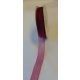organza szalag 0,6 cm x 22,86 m,meggybordó (005)