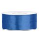 2,5 cm-s szatén szalag (25 m) királykék-074R
