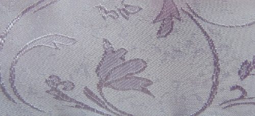 Brokát selyem anyag, fehér(150 cm széles)