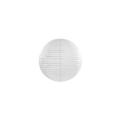 lampion gömb papír 30 cm , fehér