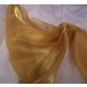 Szatén-organza (142 cm * 10 m) arany