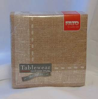 Vintage szalvéta, textil hatású 50 db (40*40)