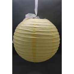 lampion gömb (30 cm) krém