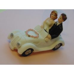 autós tortadísz , 10 cm