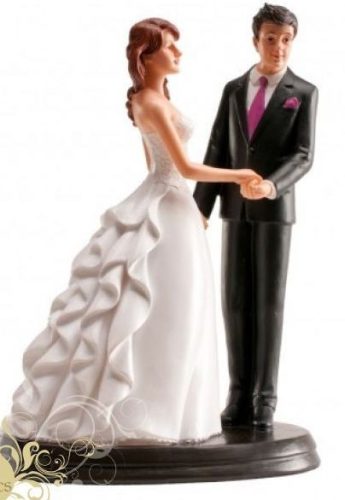 Nászpár , kézfogós (15*20 cm)-305053