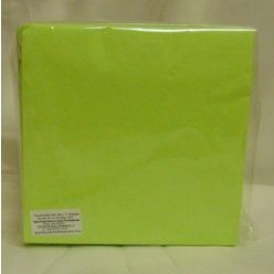 33*33 cm élénkzöld szalvéta (50 db), 3 rétegű