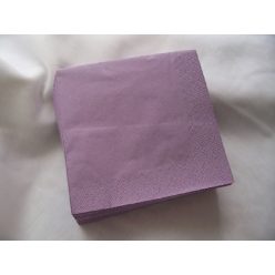 40*40 cm v.lila szalvéta (50 db), 3 rétegű 