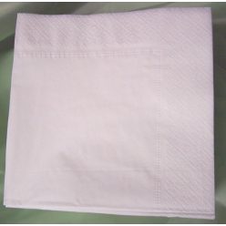 33*33 szalvéta, 3 rétegű (20 db/cs) fehér