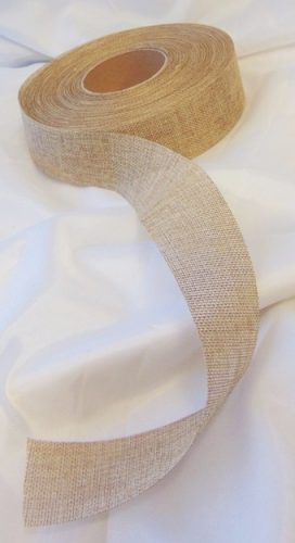 vintage , juta szalag (5 cm x 10m)