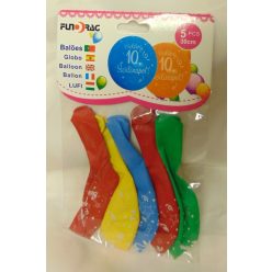 Boldog 10. születésnapot ! lufi (5 db)