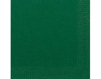 33*33 szalvéta, 3 rétegű (20 db/cs) sötétzöld-12b