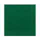 33*33 szalvéta, 3 rétegű (20 db/cs) sötétzöld-12b