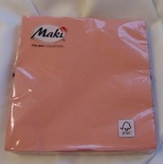 szalvéta 33*33, 3 rétegű vintage rózsaszín (20 db)