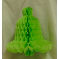 papír harang 33 cm , élénkzöld