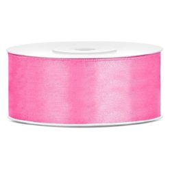 2,5 cm-s szatén szalag (25m) s.rózsaszín (081)