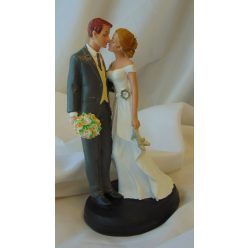 tortadísz csókos, 18 cm-305061