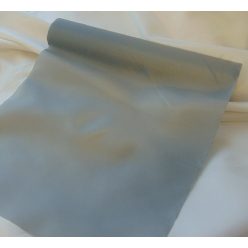 Selyem dekoranyag asztali futó ezüst-010 (25 cm * 10 m)