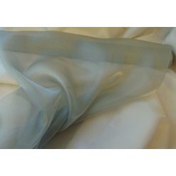 Szatén-organza (142cm * 10 m) ezüst
