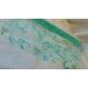 mentazöld inda mintás organza (24 cm * 5 m)