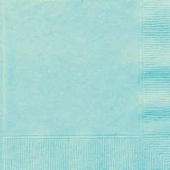 33*33 szalvéta, 3 rétegű (20 db/cs) mentakék-083 BL