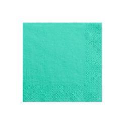   33*33 szalvéta, 3 rétegű (20 db/cs)sötét mentazöld_103c