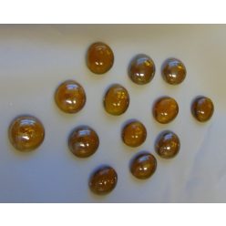 aranybarna dekorkő,dekorkavics (kb.100 db-os), 2 cm