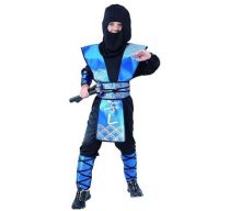 ninja gyerek farsangi jelmez vkék (120-130 méret)-SL-NN12