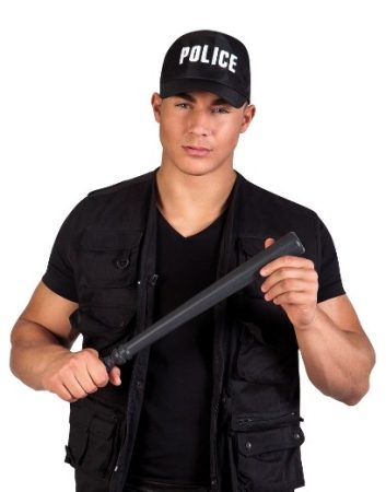 rendőr gumibot (műanyag)-50 cm