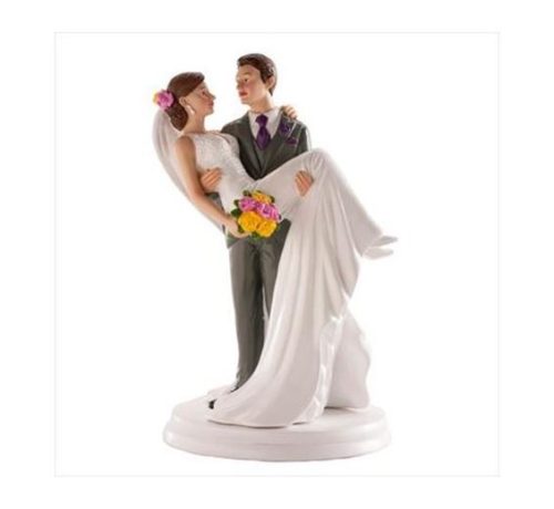 Ifjú pár tortadísz ölbekapós (20 cm)