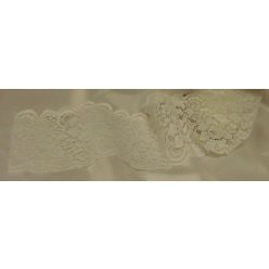 csipke szalag, fehér (8 cm*5 m)