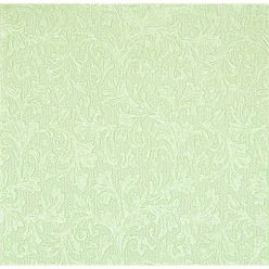 v.zöld dombornyomott szalvéta 33x33 (16 db)-74405