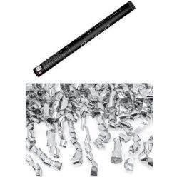 Konfetti ágyú ezüst szerpentinnel (60 cm)-TUKASZ