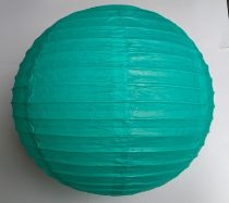 s.mentazöld papír lampion gömb 30 cm-es